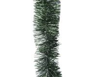 Lametta guirlande pvc d7l270 cm groen kerst - Decoris