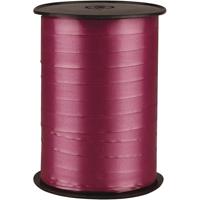 Creativ Company Cadeaulint, b: 10 mm, glossy, robijnrood, 250 m/ 1 rol