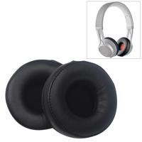 2 stuks voor Jabra Move Revo draadloze hoofdtelefoon kussen spons lederen cover earmuffs vervangende oorkussens (zwart)