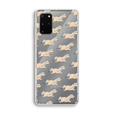 Ponys: Samsung Galaxy S20 Plus Transparant Hoesje