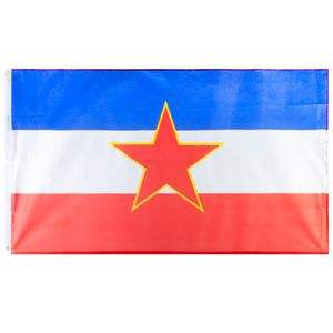 Joegoslavië Vlag (90 x 150 cm)