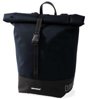 Gerecyclede enkele fietstas Urban Proof Rolltop 20 liter 30 x 15 x 42cm - blauw
