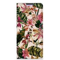 Xiaomi Redmi Note 10 Pro Smart Cover Flowers - thumbnail