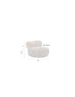 Fauteuil Tilbury Natural Beige