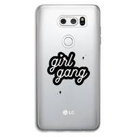 Girl Gang: LG V30 Transparant Hoesje