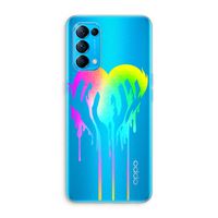 Hold My Heart: Oppo Find X3 Lite Transparant Hoesje