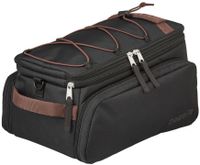 Gazelle Bagagedragertas trunkbag 31 liter - zwart / donkerbruin - thumbnail