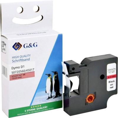G&G Labeltape Tekstkleur: Zwart