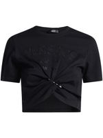 Versace t-shirt Milano Stamp en coton - Noir - thumbnail