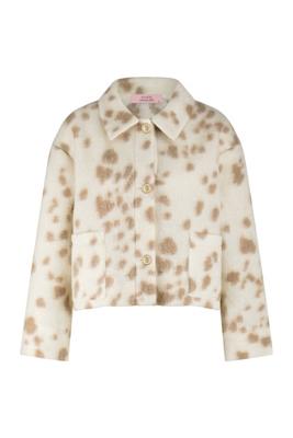 Karlie brushed jacket - kit/cognac - 13181