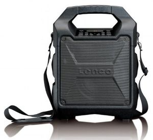 Lenco PA-30 - Party speaker BluetoothÂ® met 25W vermogen - Zwart