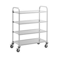 Serveerwagen - 4 planken - 89 x 49,5 x 3 cm - 108 kg - Royal Catering Serveerwagen - 4 planken - 89 x 49,5 x 3 cm - 108 kg - Royal Catering
