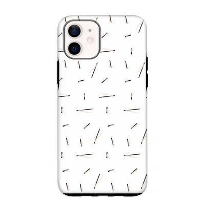 Hipster stripes: iPhone 12 mini Tough Case