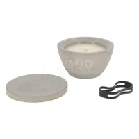 Tuinkaars Beton Grijs Ø13cm