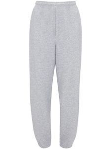 Victoria Beckham pantalon de jogging Football en coton biologique - Gris