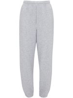 Victoria Beckham pantalon de jogging Football en coton biologique - Gris