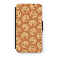 Croissant: iPhone XS Flip Hoesje