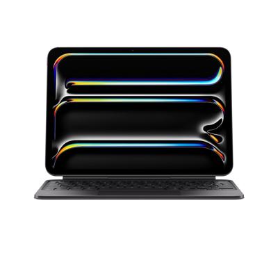 Apple Magic Keyboard voor iPad Pro 11-inch (2024) - Nederlands Tablethoesje Zwart Apple Magic Keyboard voor iPad Pro 11-inch (2024) - Nederlands Tablethoesje Zwart