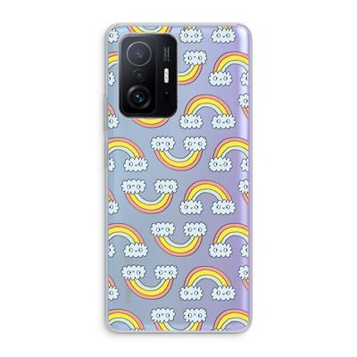 Regenboog: Xiaomi 11T Pro Transparant Hoesje