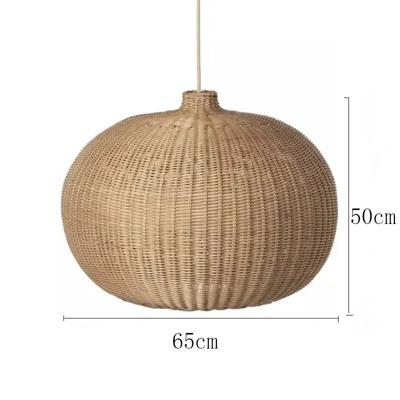 Bohemian Wicker Pendant Light