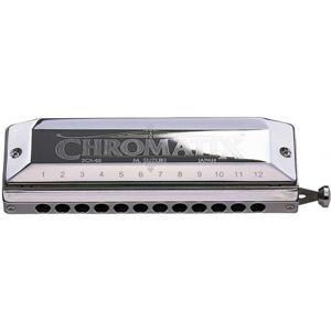 Suzuki Chromatix S-SCX-48-G chromatische mondharmonica G