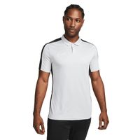 Nike Dri-FIT Academy 23 Polo Grijs Zwart Wit - thumbnail