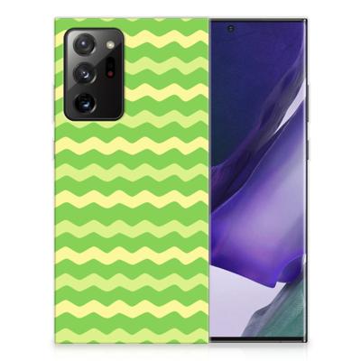 Samsung Galaxy Note20 Ultra | TPU bumper | Waves Green