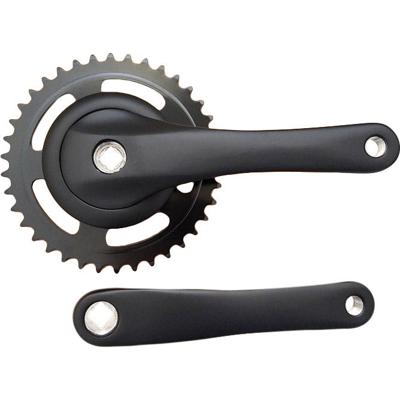 Crankstel 38t nexus alu mat zwart vlak 1e soort