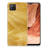 OPPO A73 4G | Bumper Hoesje | Licht Hout