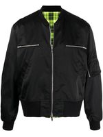 Sankuanz veste bomber à design réversible - Noir