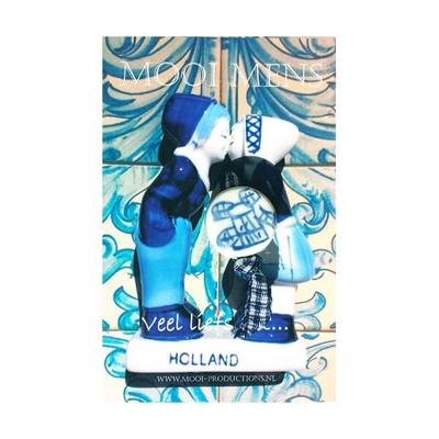 Mooi Mens Wenskaartje Veel Liefs Uit... Holland