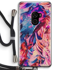 Pink Orchard: Xiaomi Mi Mix 2 Transparant Hoesje met koord