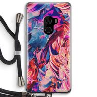 Pink Orchard: Xiaomi Mi Mix 2 Transparant Hoesje met koord