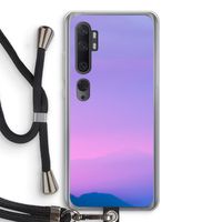 Sunset pastel: Xiaomi Mi Note 10 Pro Transparant Hoesje met koord