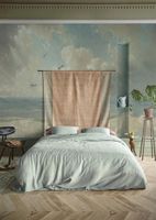 At Home At Home by Beddinghouse Optimism Dekbedovertrek - Blue Grey 240x200/220 cm