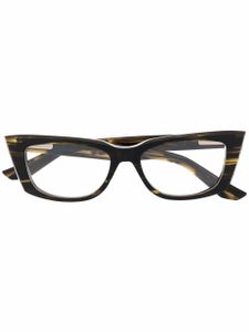 Akoni lunettes de vue Gamma à monture papillon - Marron