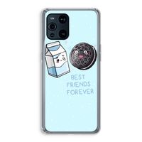 Best Friend Forever: Oppo Find X3 Transparant Hoesje