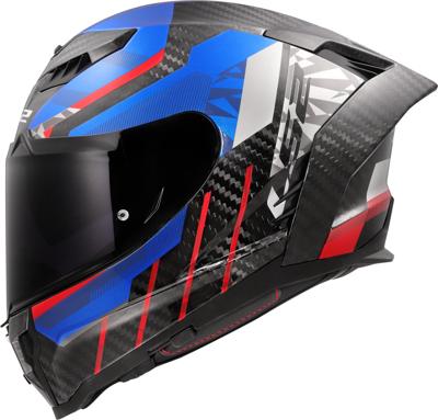 LS2 Helmet ff807 dragon trax xxl blue/red