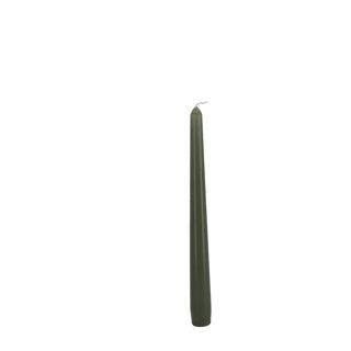 Bolsius Gotische kaarsen 245/24 doos 4 Fresh Olive