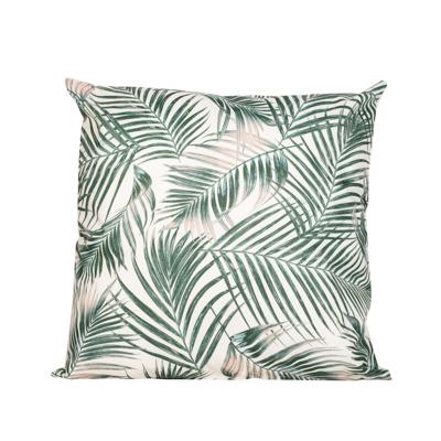 Anna's Collection Bank-sier kussens - palm bladeren - 45 x 45 cm - Urban Jungle - binnen/buiten