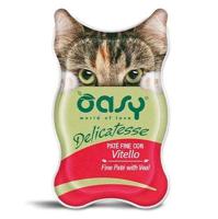 OASY Delicatesse Fine paté with Veal - nat kattenvoer - 85g