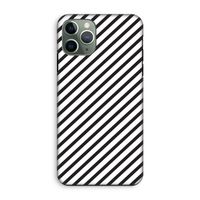 Strepen zwart-wit: iPhone 11 Pro Tough Case