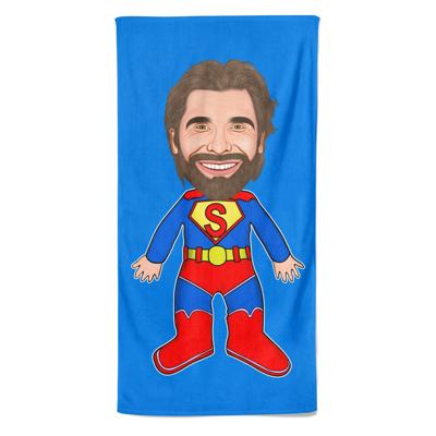 Cartoon Handdoek Superman - Pillow Buddies