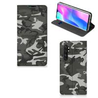 Xiaomi Mi Note 10 Lite | Hoesje met Magneet | Army Light