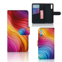 Book Case voor Huawei P20 Regenboog - thumbnail