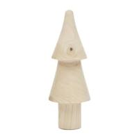 Riviera Maison Kerstboom beeldje Bruin - Breckenridge Wooden