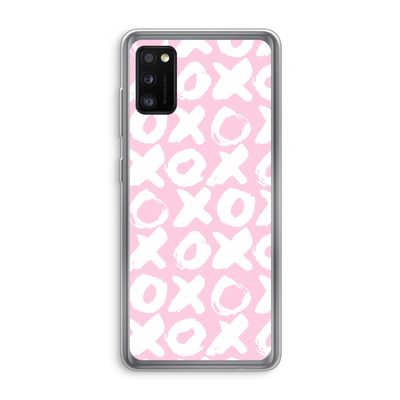 XOXO: Samsung Galaxy A41 Transparant Hoesje