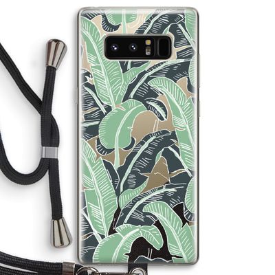 This Sh*t Is Bananas: Samsung Galaxy Note 8 Transparant Hoesje met koord