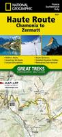 Wandelatlas 4001 Haute Route Chamonix to Zermatt | National Geographic