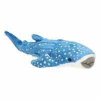 Cornelissen Pluche knuffel walvis haai - blauw - 28 cm